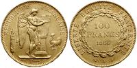 100 franków 1886 A, Paryż, złoto, 32.23 g, nakła