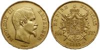100 franków 1855 A, Paryż, złoto, 32.25 g, nakła