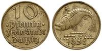 10 fenigów 1932, Berlin, Dorsz, lekko czyszczony
