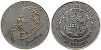 Liberia, zestaw 2 x 10 dolarów, 2005