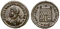 follis 326–327, Siscia, Aw: Popiersie cezara w l