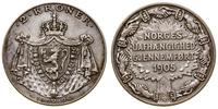 2 korony 1906, Kongsberg, 1. rocznica - Niepodle