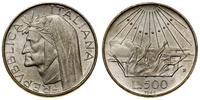 500 lirów 1965 R, Rzym, 700. rocznica urodzin Da