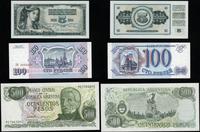 zestaw 3 banknotów, w zestawie: 500 pesos (1977-