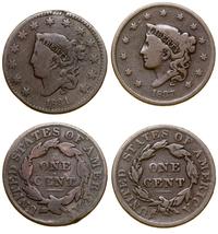 zestaw: 2 x 1 cent 1831 i 1837, Filadelfia, typ 