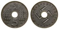 5 fenigów 1940 A, Berlin, moneta wybita dla Reic