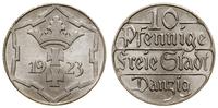 10 fenigów 1923, Berlin, pięknie zachowane, AKS 