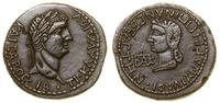 brąz 49–54, Aw: Głowa cesarza Klaudiusza w wieńc