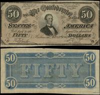 50 dolarów 17.02.1864, 2 seria - A, numeracja 33
