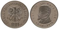100 złotych 1977, PRÓBA - NIKIEL Henryk Sienkiew