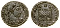 follis 328–329, Siscia, Aw: Głowa cesarza w wień