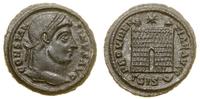 follis 328–329, Siscia, Aw: Głowa cesarza w praw