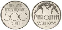 500 forintów 1987, st. lustrzany, srebro '' 900'