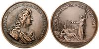 medal pamiątkowy z Ludwikiem XIV, Aw: Popiersie 
