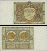 50 złotych 1.09.1929, seria DX z kropką na końcu