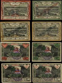Prusy Wschodnie, zestaw: 2 x 50 fenigów, 1 x 75 fenigów, 1 x 1 marka, 11.07.1921