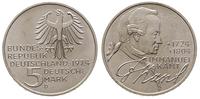 5 marek 1974, Monachium, Immanuel Kant, srebro "