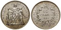 10 franków 1966, Paryż, srebro próby 900 25.01 g