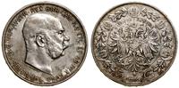 5 koron 1909, Wiedeń, srebro 23.95 g, rysy na aw