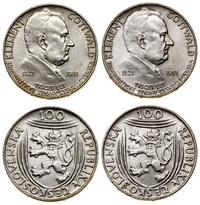 zestaw: 2 x 100 koron 1951, Kremnica, Klement Go