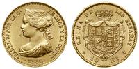 Hiszpania, 10 escudos, 1868