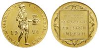 dukat 1974, Utrecht, złoto, 3.50 g, nakład 86.55