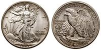 1/2 dolara 1942, Filadelfia, typ Walking Liberty