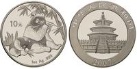 10 yuanów 2007, Misie panda, 1 uncja srebra, sre