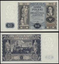 20 złotych 11.11.1936, seria BŁ, numeracja 84934
