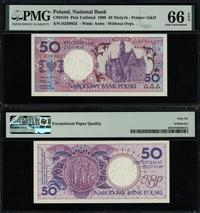 50 złotych 1.03.1990, seria I, numeracja 4289833