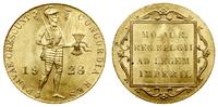dukat 1928, Utrecht, złoto, 3.48 g, ryski na awe