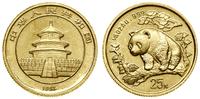 25 juanów 1997, Panda, złoto, 7.79 g, stemple lu
