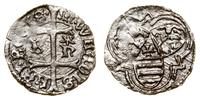 denar 1434–1444, Aw: Podwójny krzyż, po bokach g
