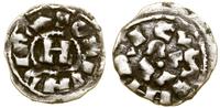 denar 1039–1125, Lucca, Aw: Monogram Henryka utw