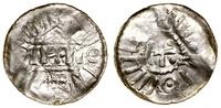 denar krzyżowy ok. 985–1000, Magdeburg, Aw: Kapl