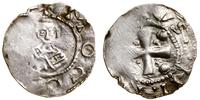 denar 1002–1011, Aw: Popiersie na wprost, + MOGO