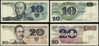 zestaw: 10 złotych i 20 złotych 1.06.1982, serie