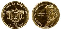 1.500 franków 2007, złoto, 0.99 g, stemple lustr