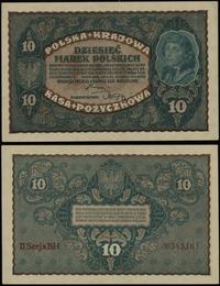 10 marek polskich 23.08.1919, seria II-BH, numer
