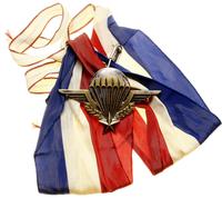Odznaka spadochronowa po 1946, Paryż, Gwiazda na