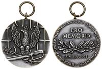 Medal „Pro Memoria” 2005–2011, Warszawa, Orzeł s