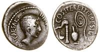 Republika Rzymska, denar, 37 pne