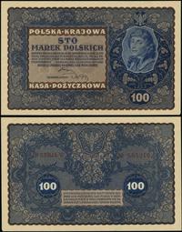 100 marek polskich 23.08.1919, seria IH-W, numer