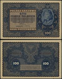100 marek polskich 23.08.1919, seria IJ-S, numer