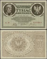 1.000 marek polskich 17.05.1919, seria ZP, numer
