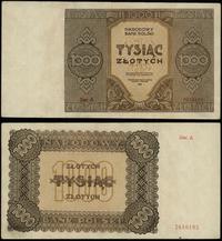 1.000 złotych 1945, seria A, numeracja 7616185, 