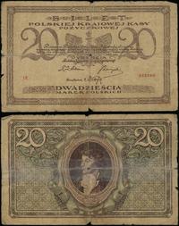 20 marek polskich 17.05.1919, seria IE, numeracj