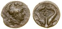 sekstans ok. 268–217 pne, Aw: Głowa Ateny w praw