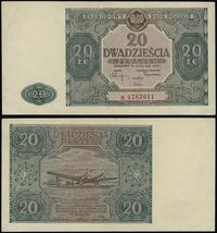 20 złotych 15.05.1946, seria B, numeracja 476361