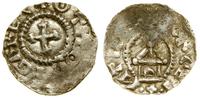 denar 983–1002, Aw: Krzyż liliowaty, legenda, Rw